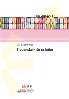 Cover of the monograph Slovenske hiše za lutke