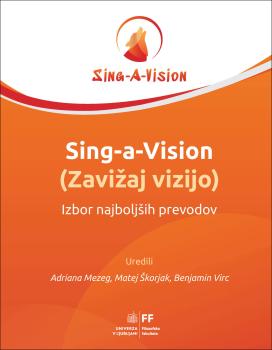 Naslovnica knjige Sing-a-Vision (Zavižaj vizijo)