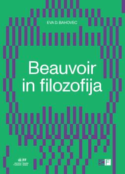 Cover of the monograph Beauvoir in filozofija