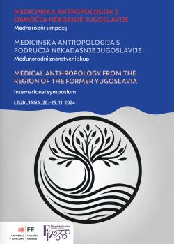 Cover of the programme booklet Medical anthropology from the region of the former Yugoslavia