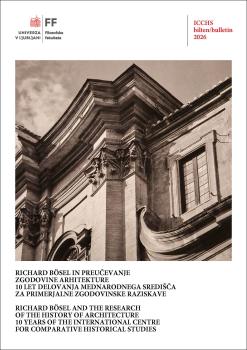 Cover of the bulletin Richard Bösel and the research of the history of architecture – 10 years of the International Centre for Comparative Historical Studies